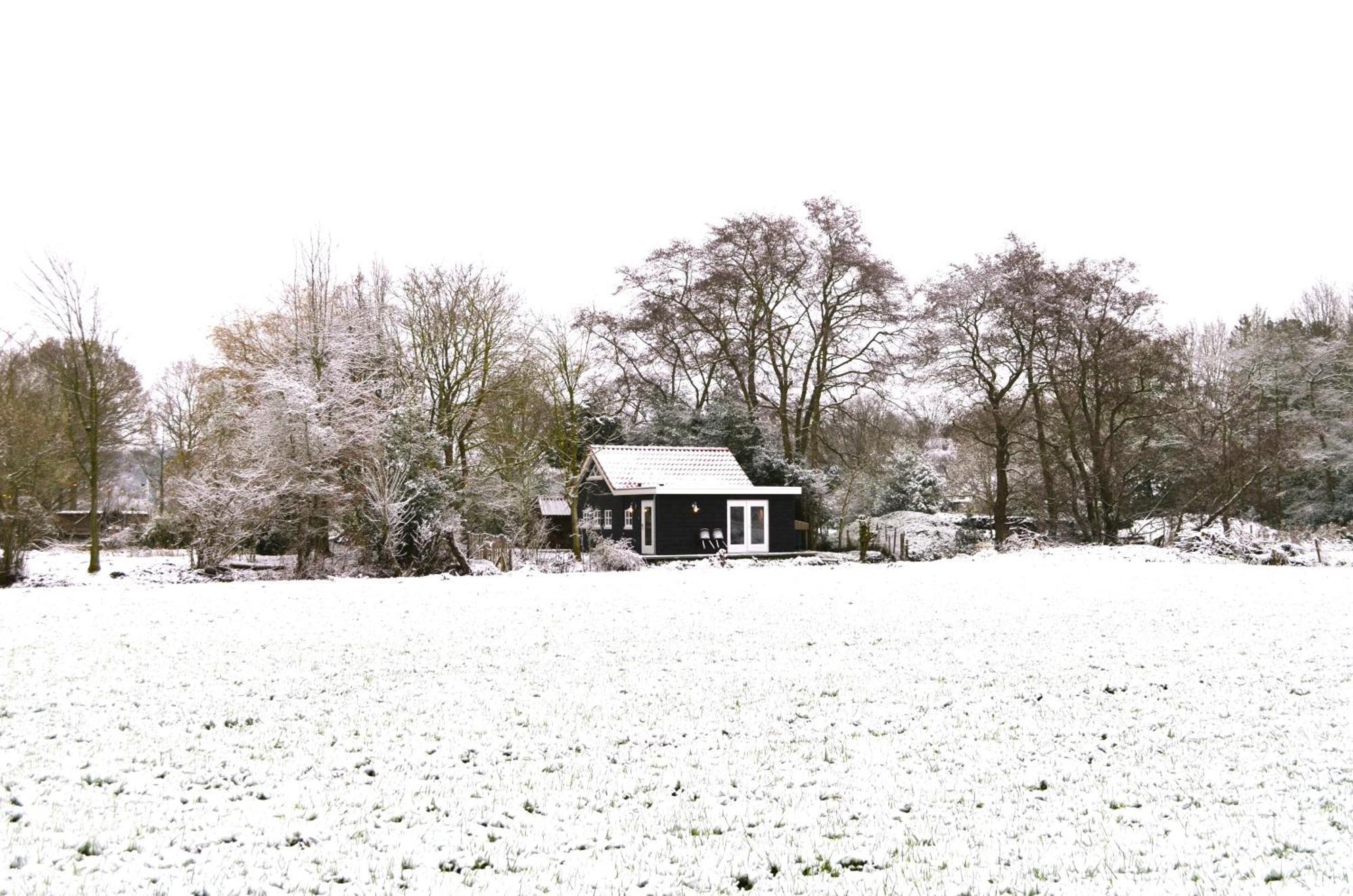 Prive In Een Bosrijke Omgeving Welkom Bij Gastenverblijf Het Ontsnapte Schaap In Jubbega Luaran gambar
